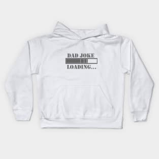 Dad Joke Loading Kids Hoodie